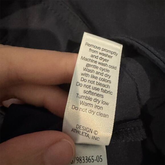 Athleta Athletic Hiking Skort Bundle Size 2 Black Navy Pickleball Golf Tennis - Picture 7 of 10